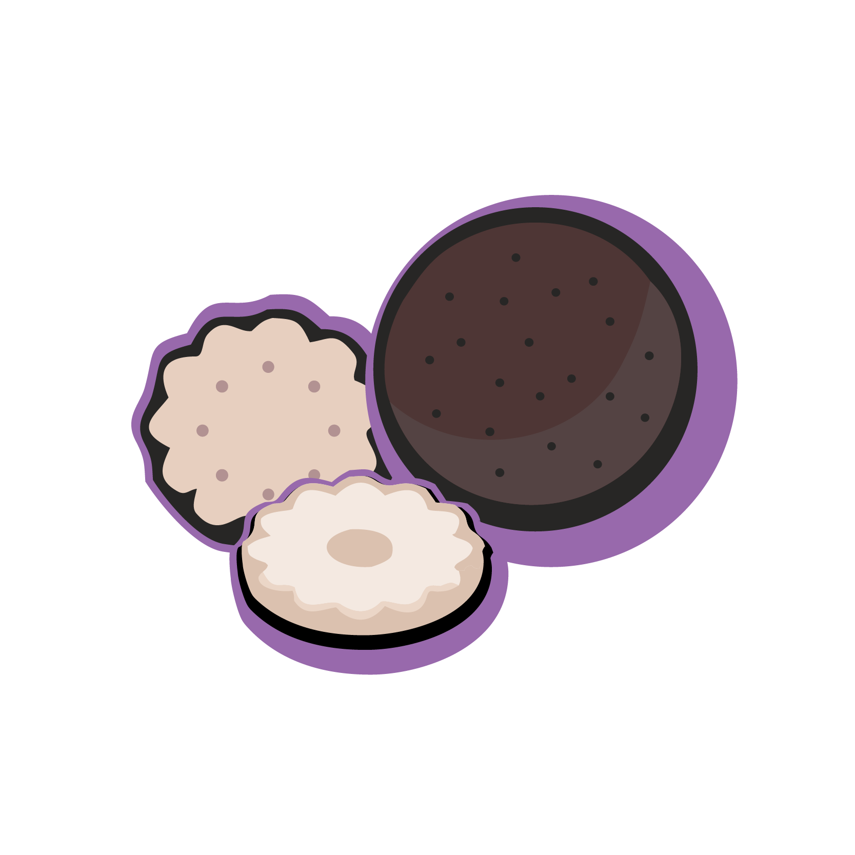 Cookies, Petit Four and Snacks