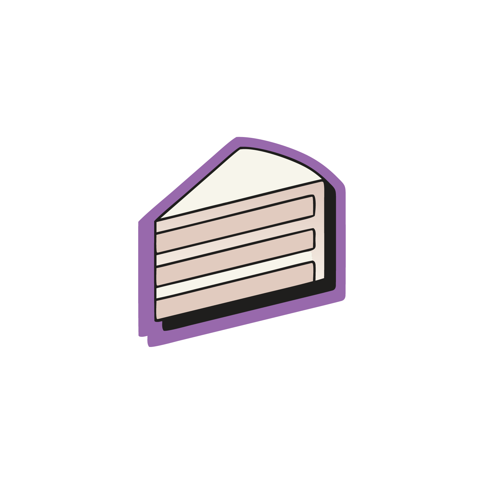 Cake pieces
