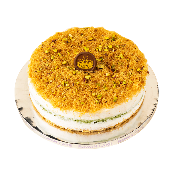 Kunafa Ice Cream Cake