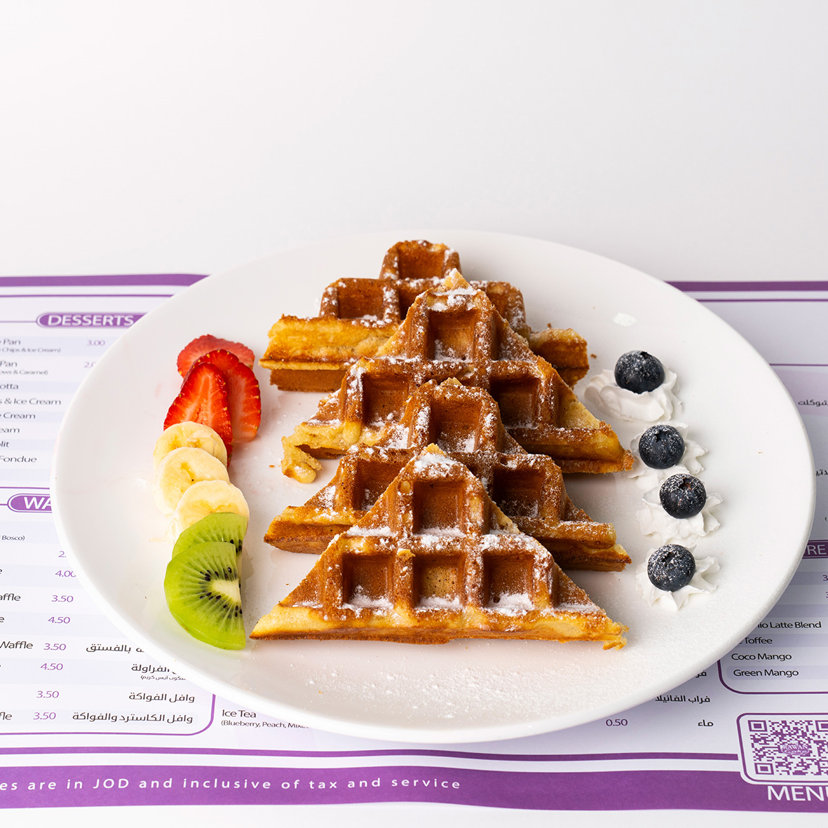 Fruit Waffle