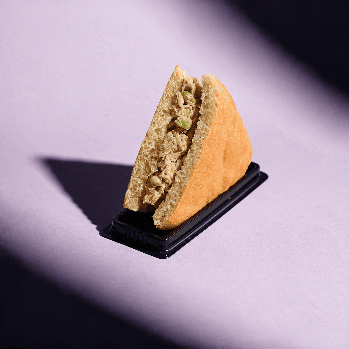 Avocado and tuna sandwich