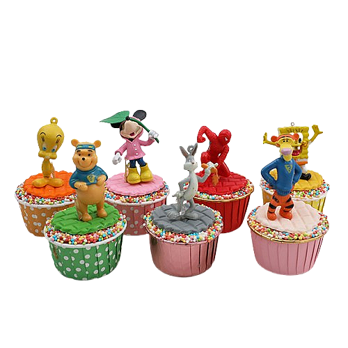 CUP CAKE WITH TOYS