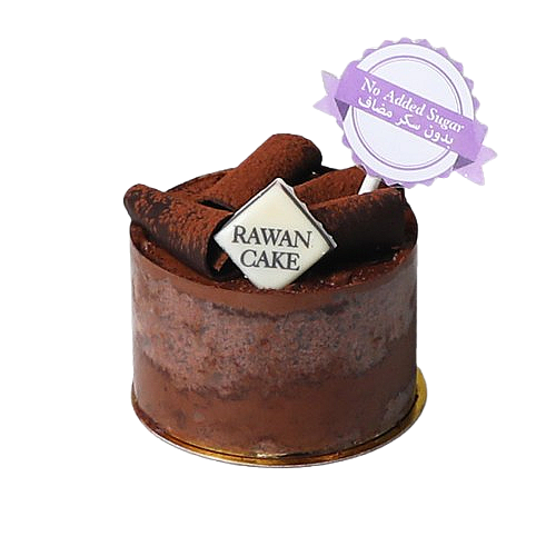 Chocolate cake with no added sugar