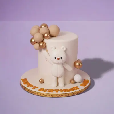 Teddy and Balloons
