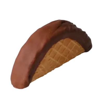 Chocolate Ice Cream Tacos