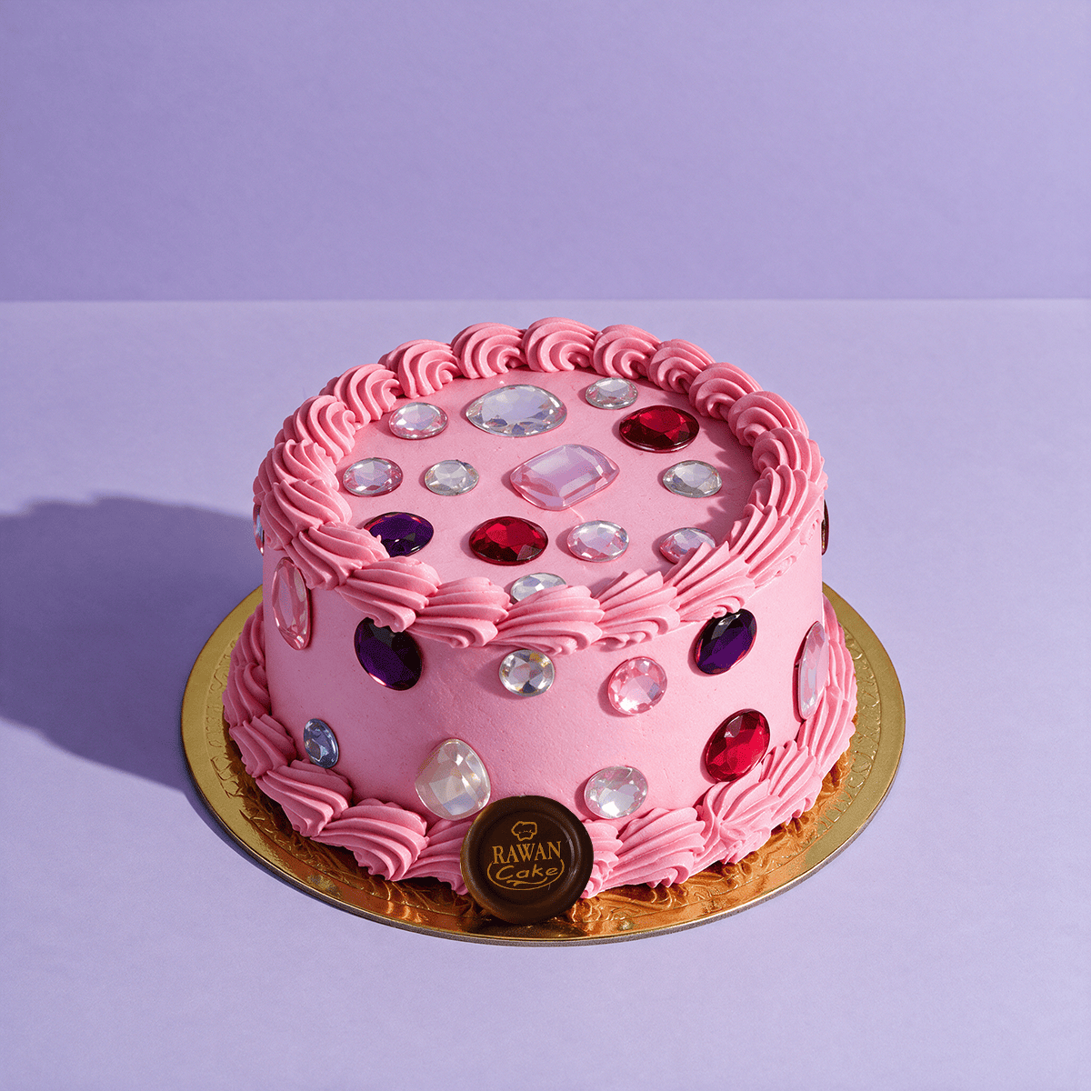 Bedazzled Mini Cake Pink