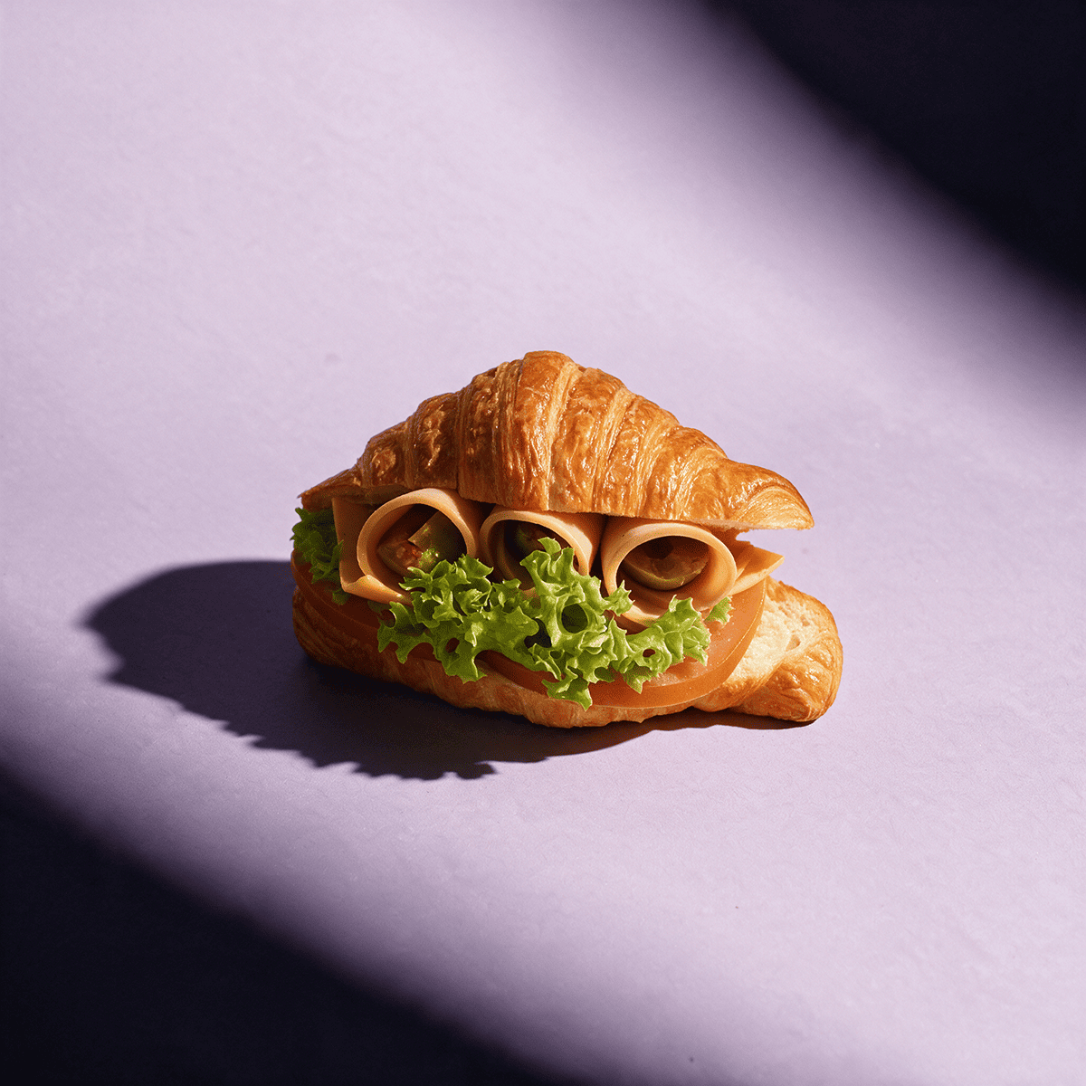 Croissant CheaddarAnd  Olive