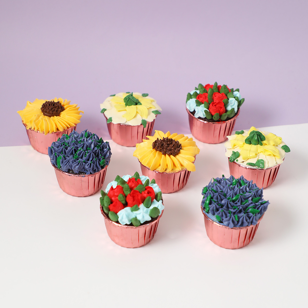 Flower Cupcakes