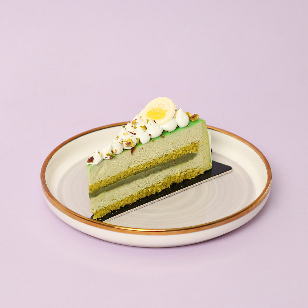 Pistachio  Mousse Pieces