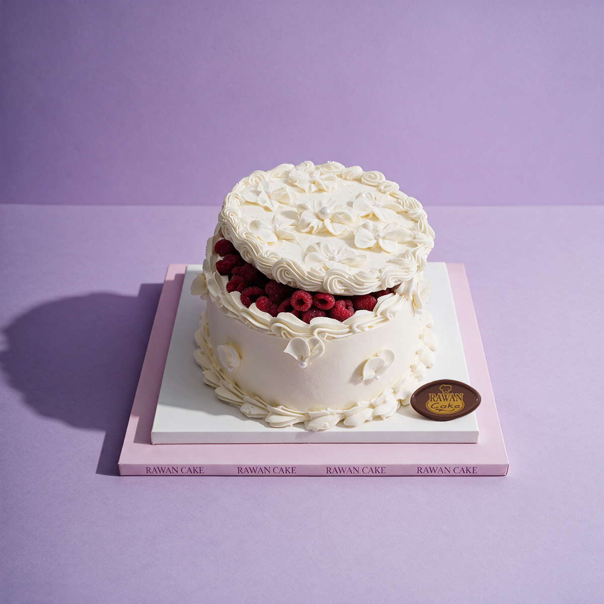 White Raspberry Cake