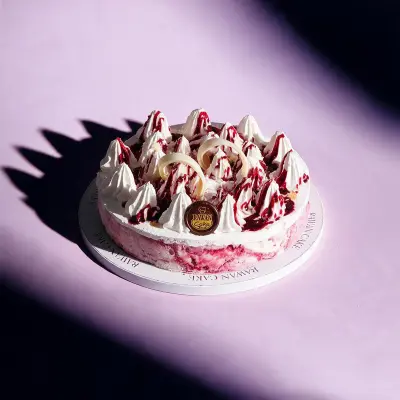 Cherry Cheesecake Ice Cream Cake