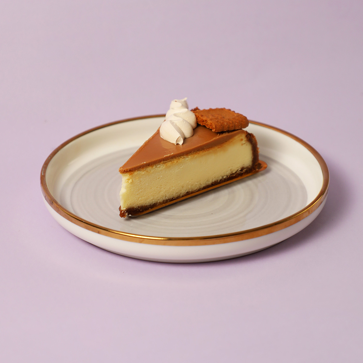 BAKED LOTUS CHEESECAKE PIECES