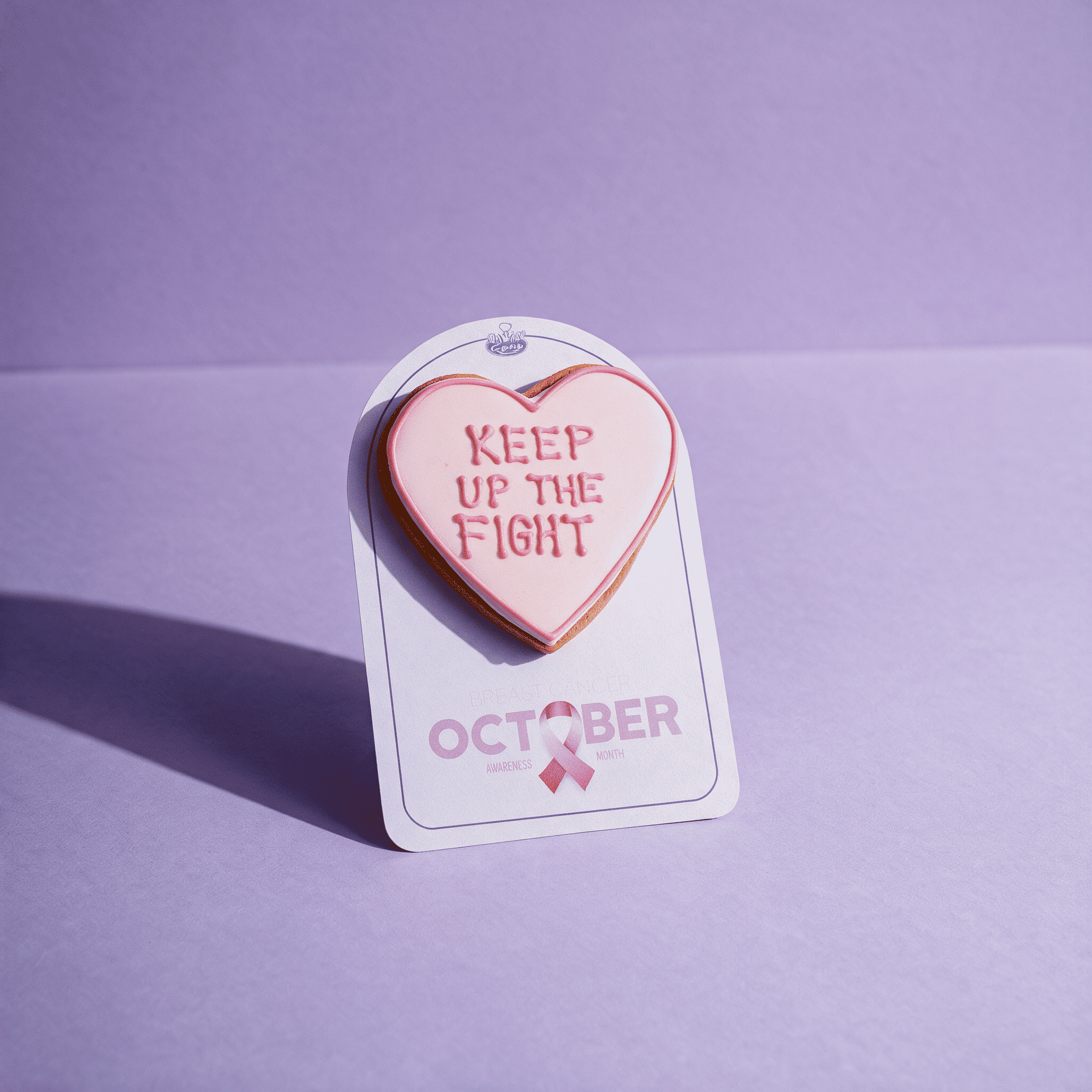 Fight Heart Cookie 