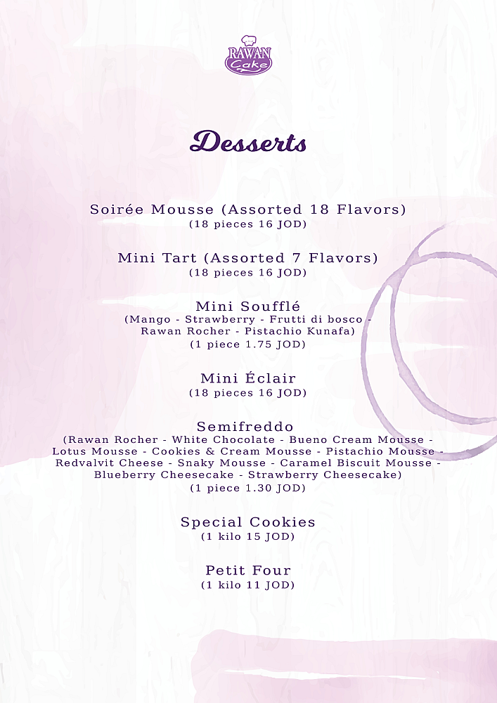 Desserts