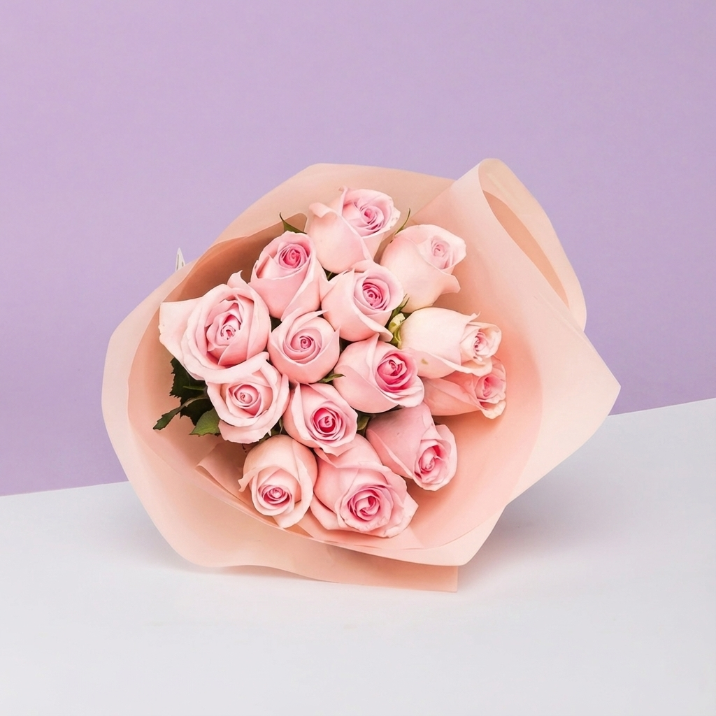 Pink Rose Bouquet