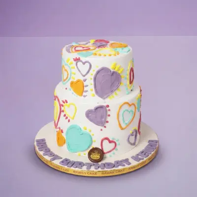 Pastel Hearts