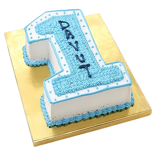 numbers & letters cake 5