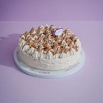 Hazelnut Cake Ice Cream With No Added Sugar