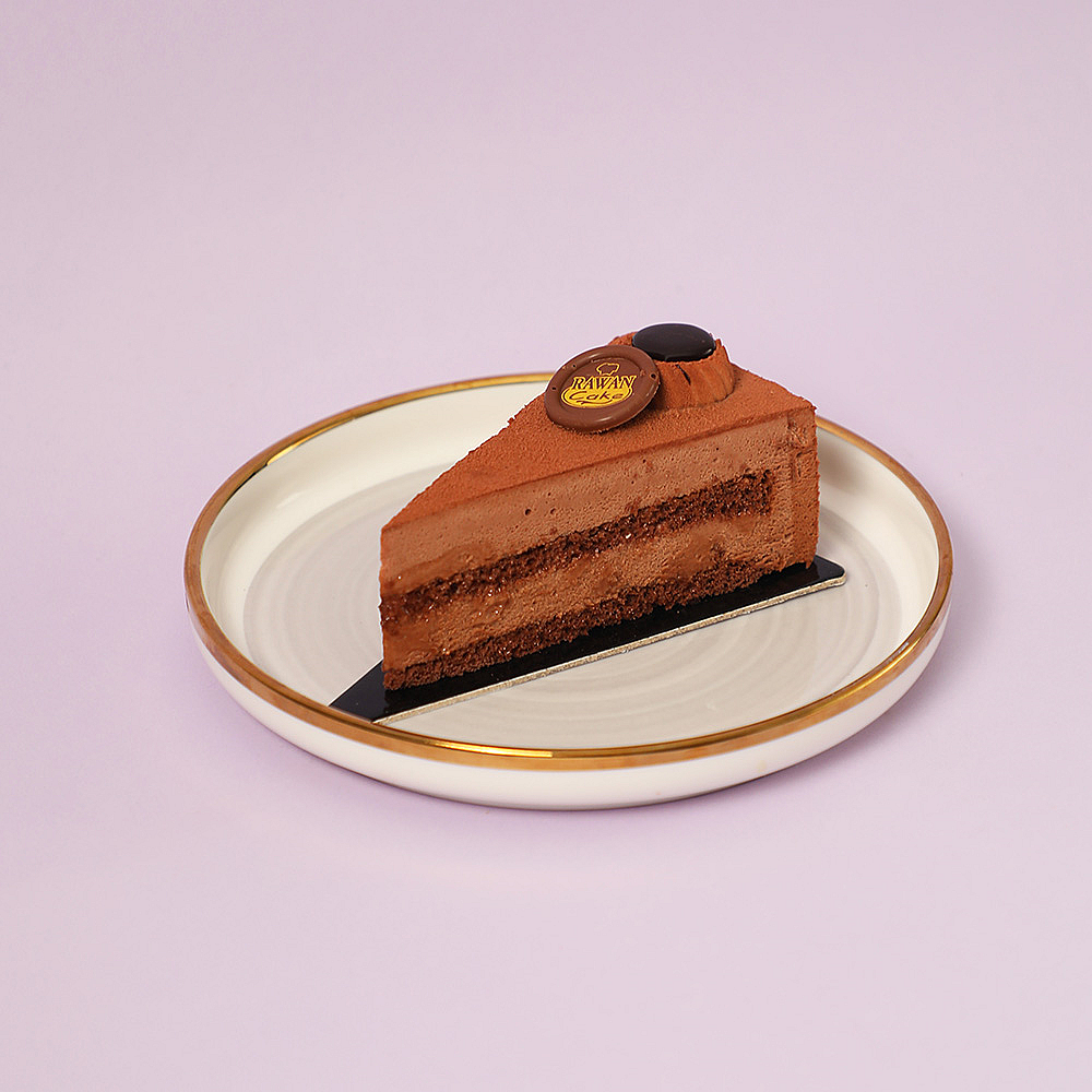 Chocolate Mousse Cake Pieces