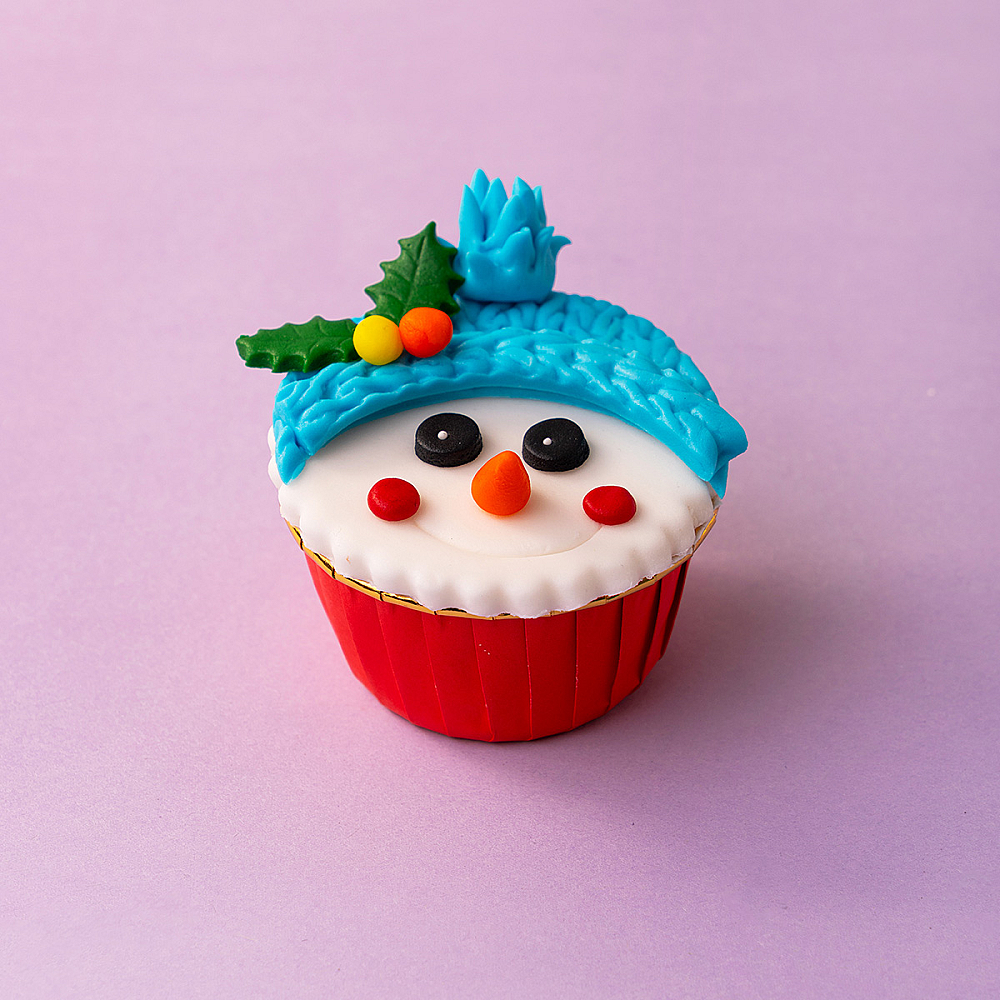 Christmas cupcake 3