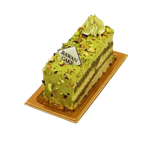 Pistachio Kunafa Cake