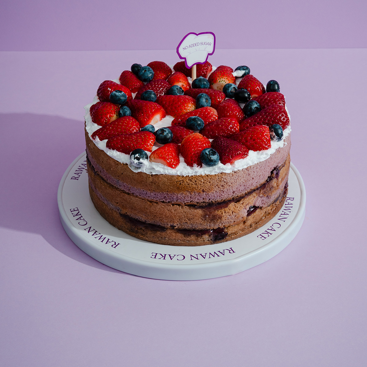Blueberry Cake With No Added Sugar 