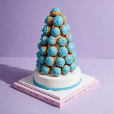 Mini Profiterole Blue