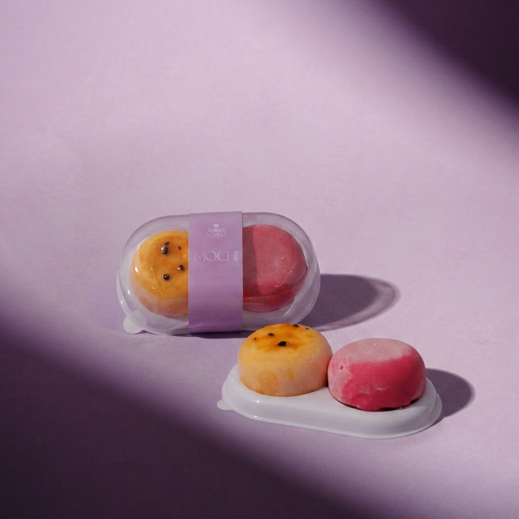 Strawberry &amp; Passion Fruit Mochi
