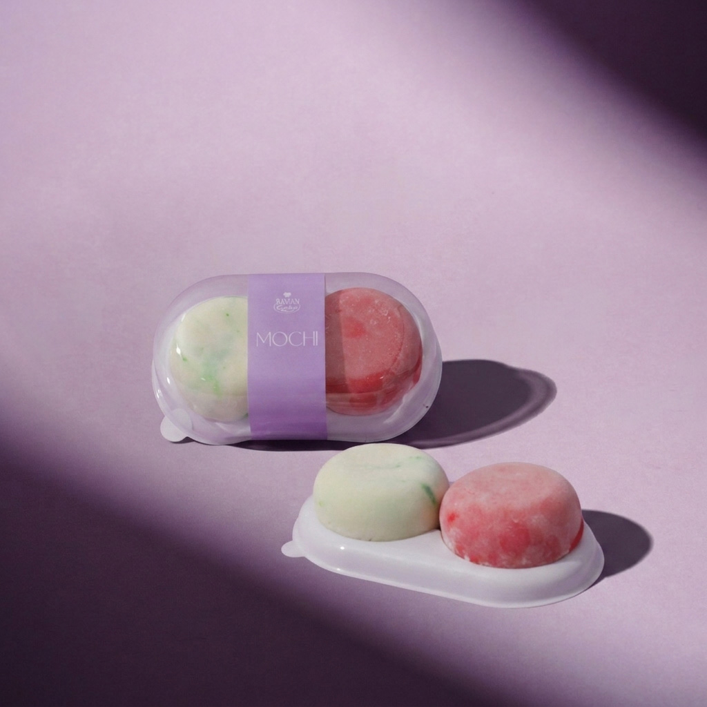 Watermelon &amp; Lemon with Mint  Mochi