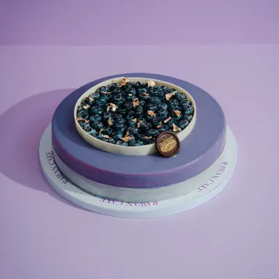 Blueberry Mousse Cake