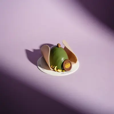 Pistachio Mousse Pieces 