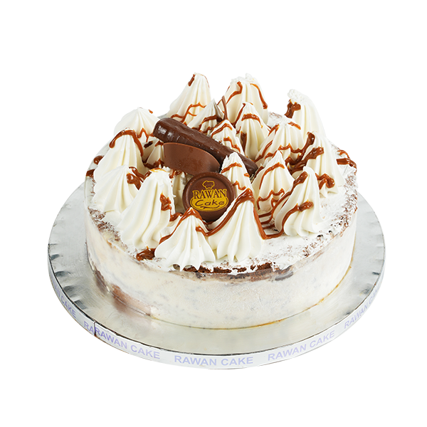 Caramel and Biscuits Ice Cream Cake