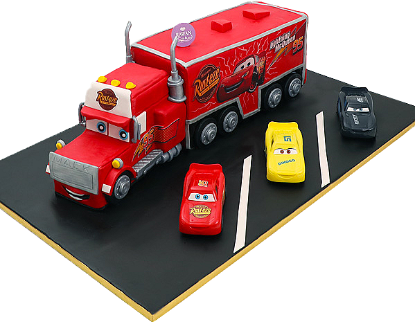 Lightning McQueen truck 1