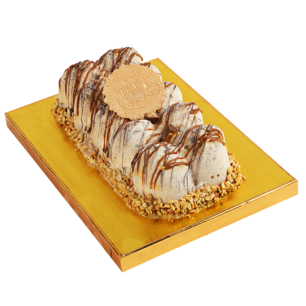 Snaky Mountain Ice Cream Cake