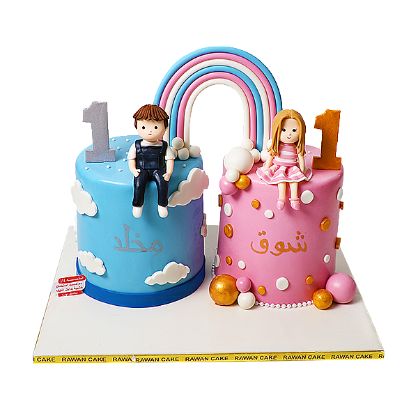 Twins Cake 3