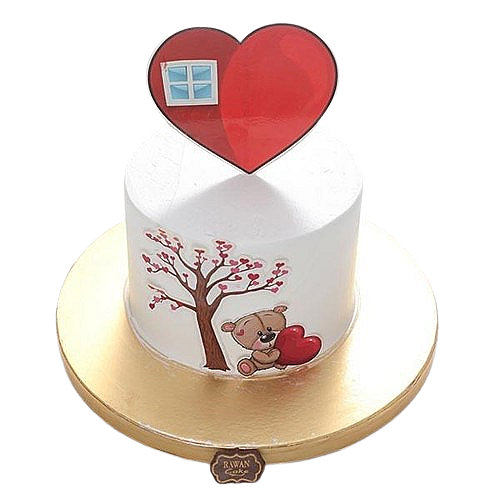 Valentine cake 9