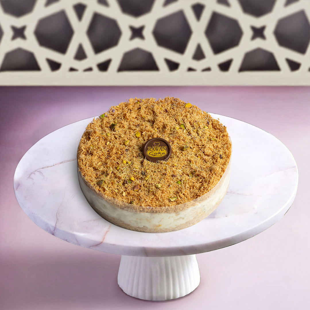 Kunafa Ice Cream Cake