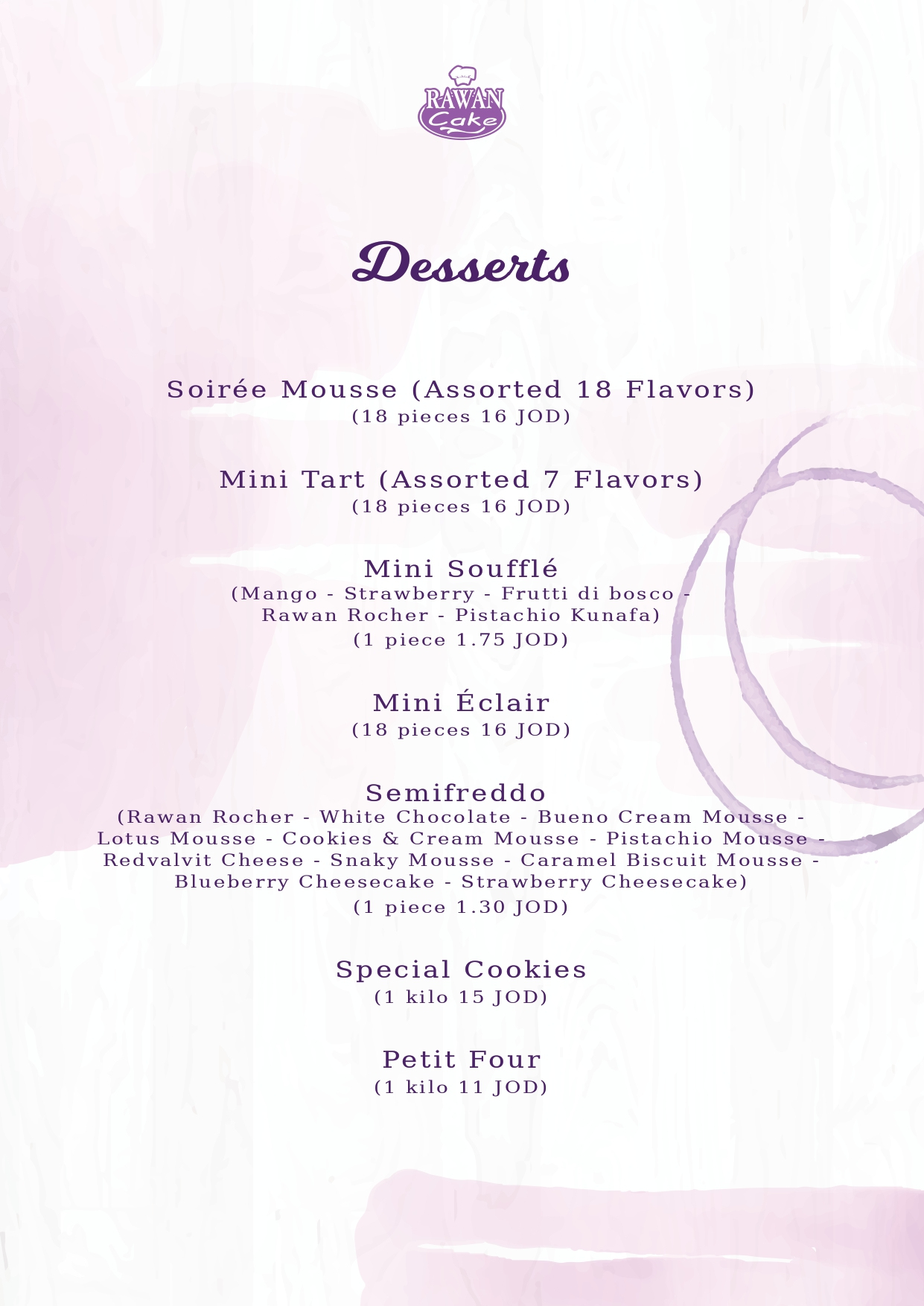 Desserts
