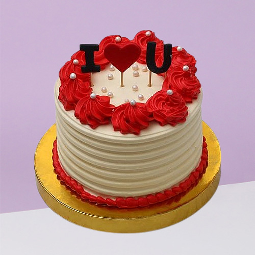 Valentine cake 7