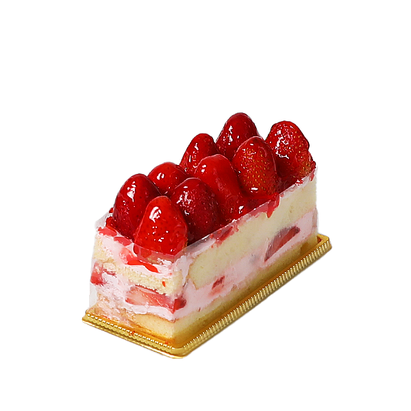STRAWBERRY CAKE PIECES