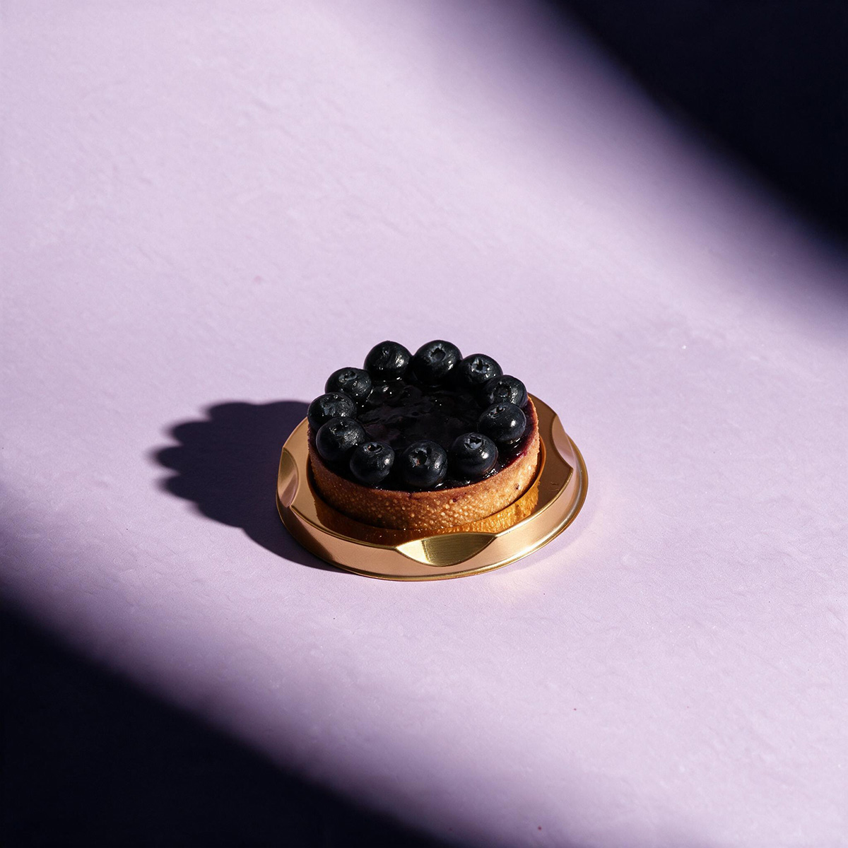 Blueberry Tart Pieces