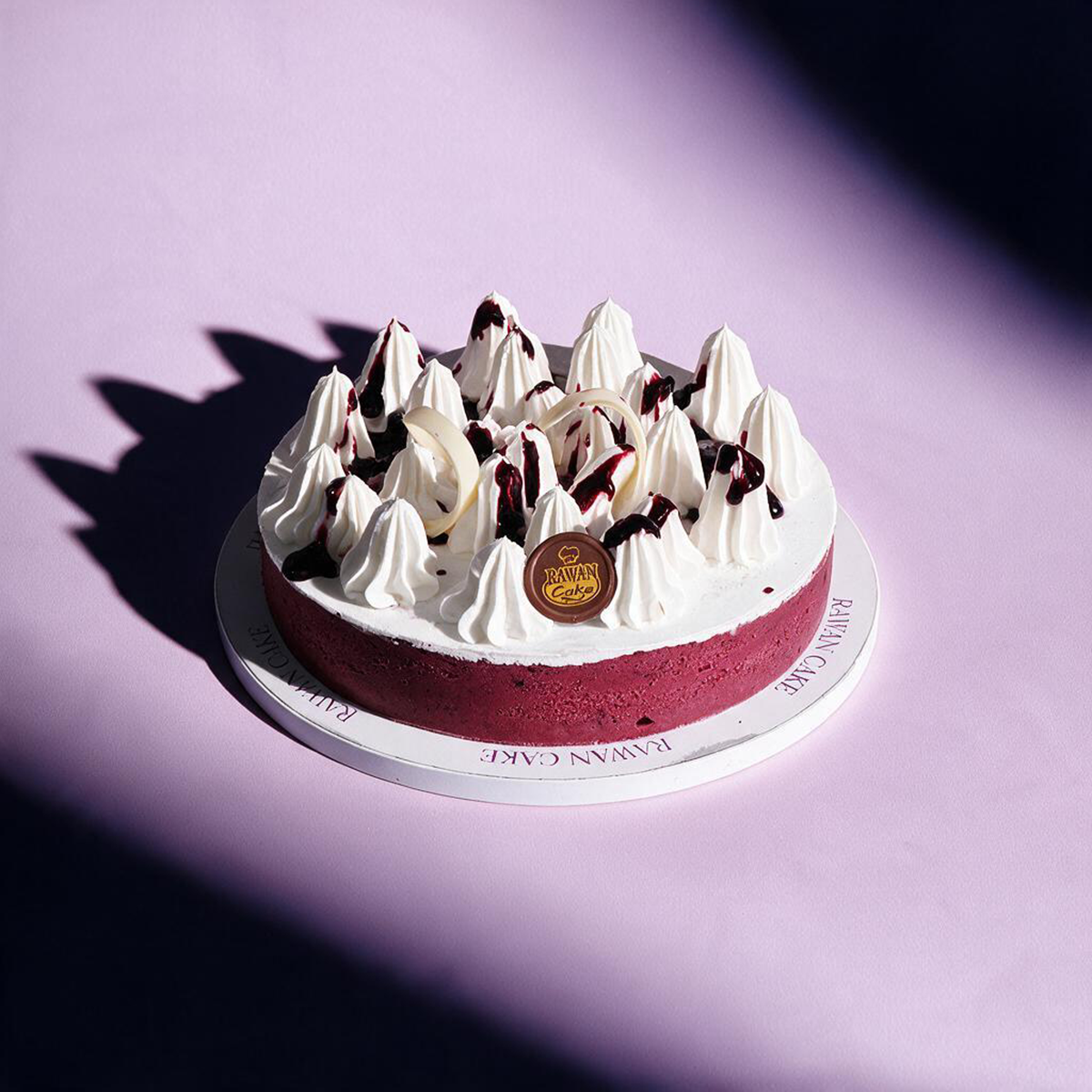 Blueberry Ice Cream Cake