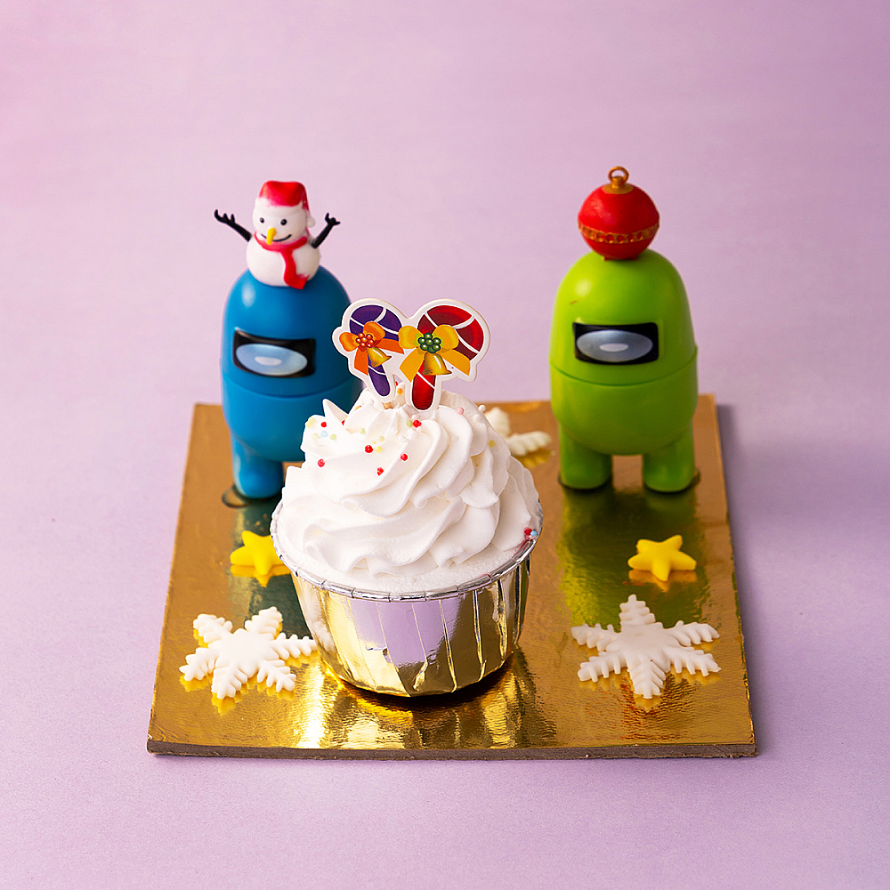 Christmas Happy Cupcake 4