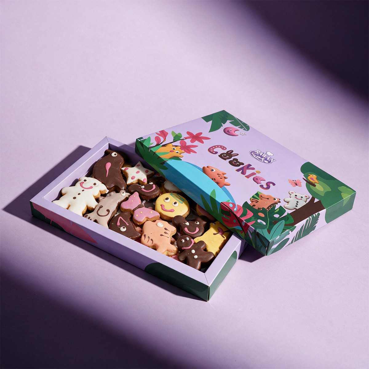 Shape Cookies Box