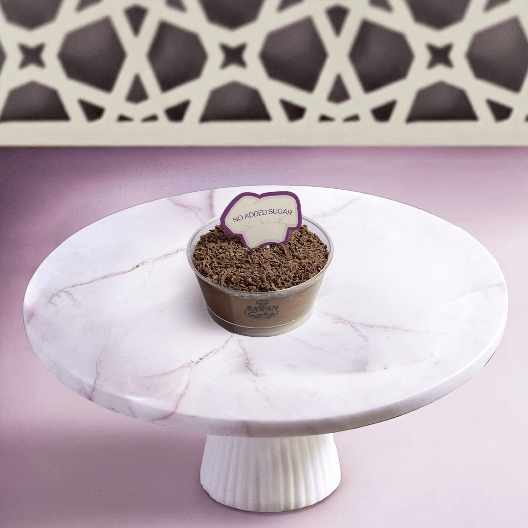 Chocolate Muhallabia Without Added Sugar