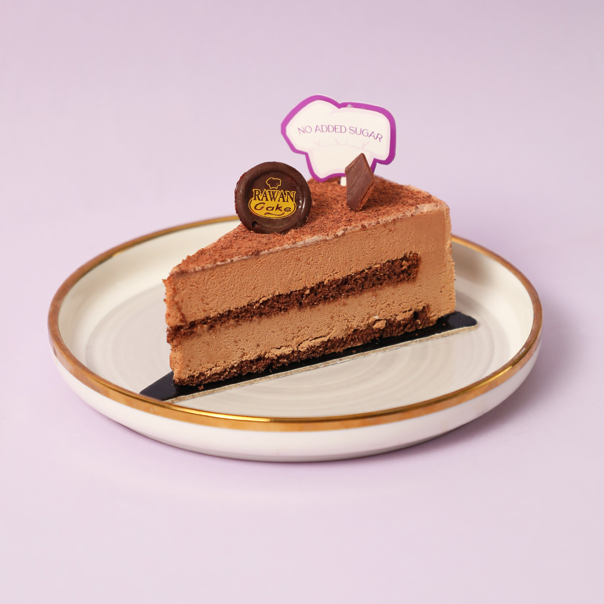 Chocolate Mousse Cake with no added sugar