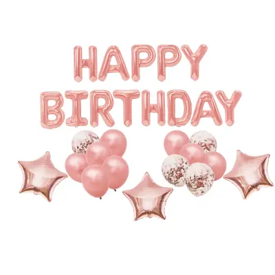 Birthday Stars Balloons 2