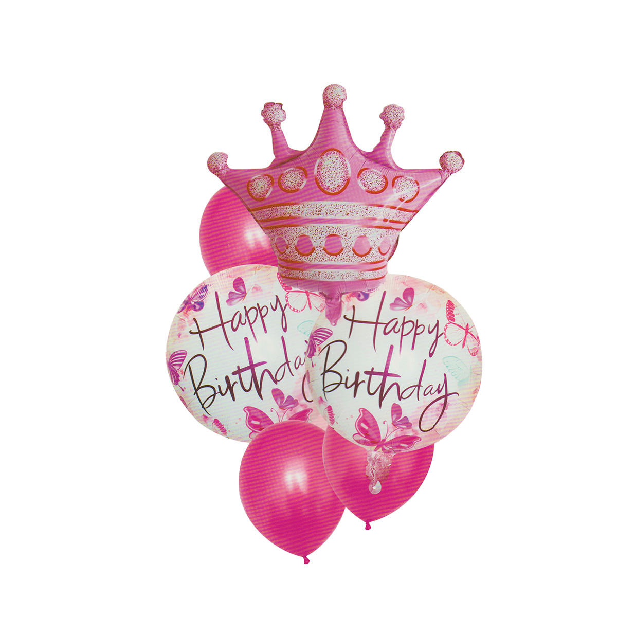 Pink Birthday Balloons 