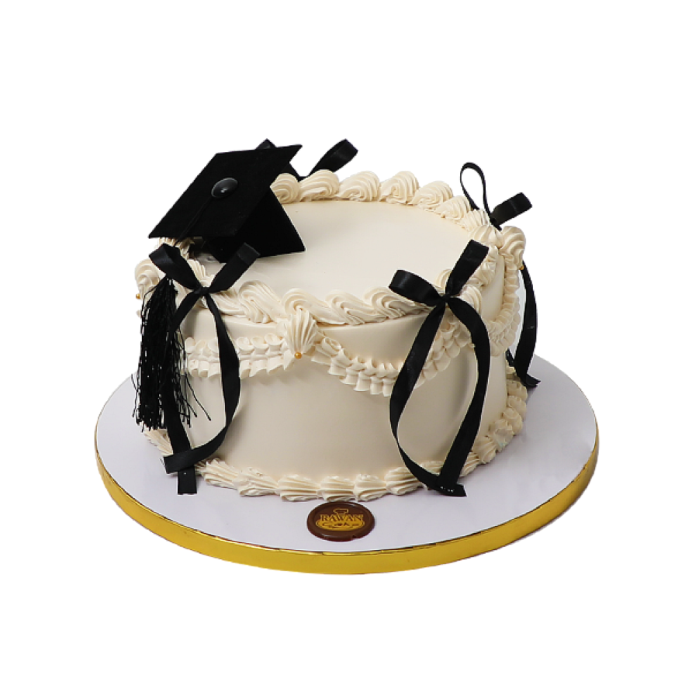 Graduation Cream Cake 5