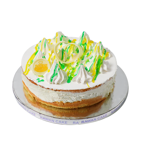 Lemon And Mint Ice Cream Cake